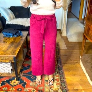 Maroon pants